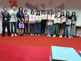 秋日暖阳，爱在巅峰国际 -----记第三季员工生日会